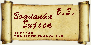 Bogdanka Šujica vizit kartica